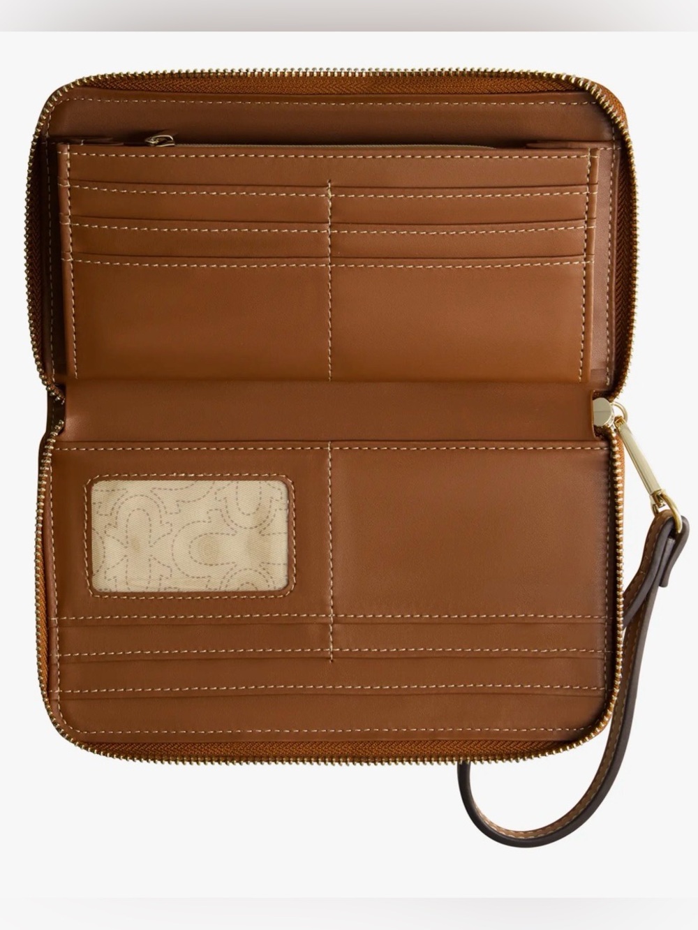 True Religion Buddha Patch Denim Wallet/Wristlet - Picture 5 of 7